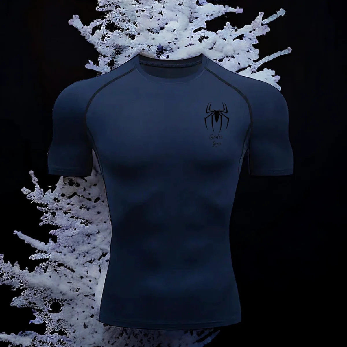 T-shirt de compression Spider Gym - logo sur le coté